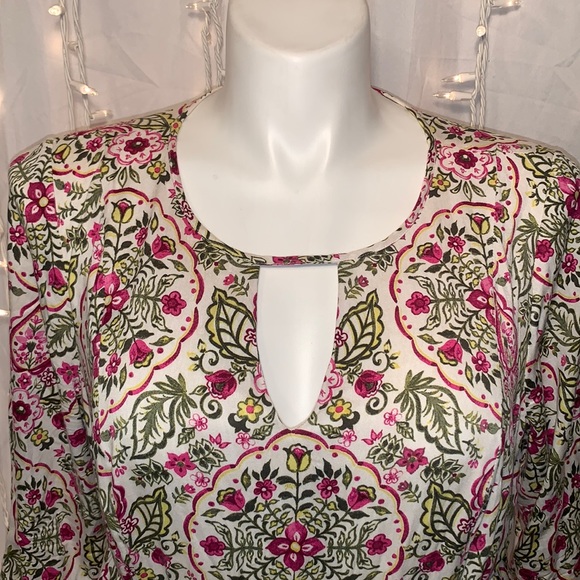 TORRID ⭐️ Ivory Floral Print Challis Skater Mini Dress - Picture 5 of 11